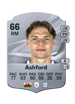 Ashford - 66 - Rare EA FC 27 card
