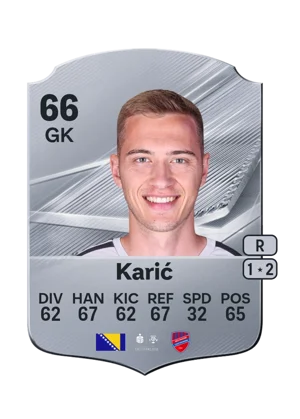 Karić - 66 - Rare EA FC 27 card