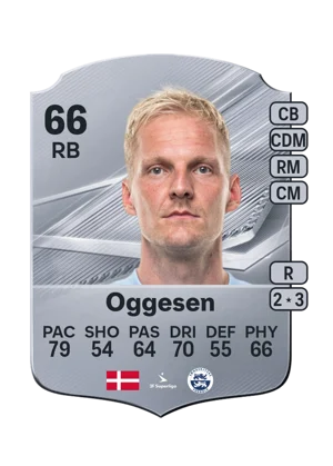 Oggesen - 66 - Rare EA FC 27 card