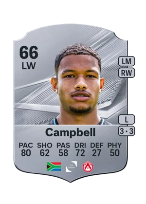 Campbell - 66 - Rare EA FC 27 card