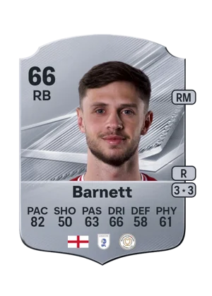 Barnett - 66 - Rare EA FC 27 card