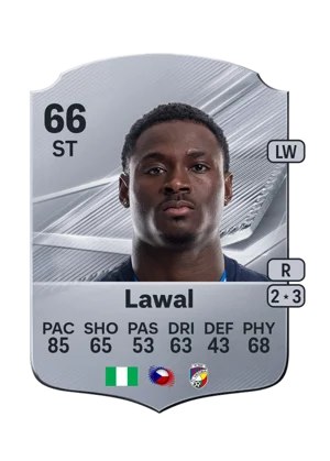 Lawal - 66 - Rare EA FC 27 card