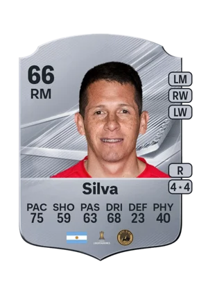 Silva - 66 - Rare EA FC 27 card