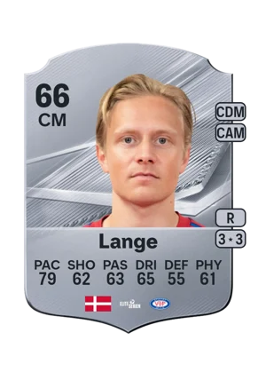 Lange - 66 - Rare EA FC 27 card