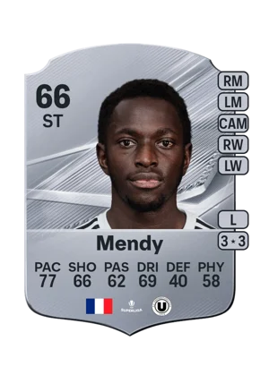 Mendy - 66 - Rare EA FC 27 card