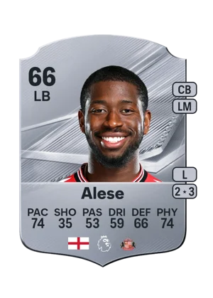 Alese - 66 - Rare EA FC 27 card