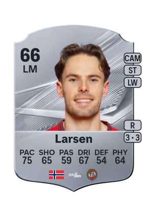 Larsen - 66 - Rare EA FC 27 card