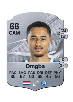 Omgba - 66 - Rare EA FC 27 card