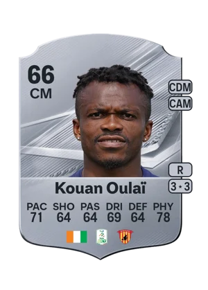 Kouan Oulaï - 66 - Rare EA FC 27 card