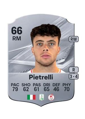 Pietrelli - 66 - Rare EA FC 27 card