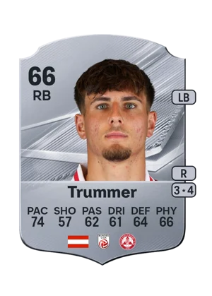 Trummer - 66 - Rare EA FC 27 card