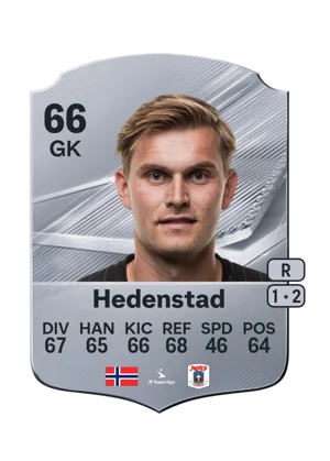 Hedenstad - 66 - Rare EA FC 27 card