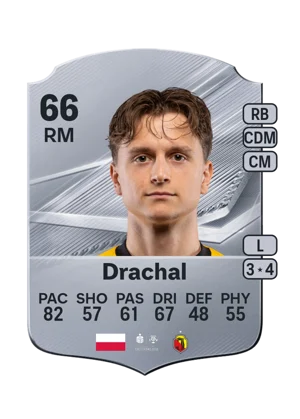 Drachal - 66 - Rare EA FC 27 card