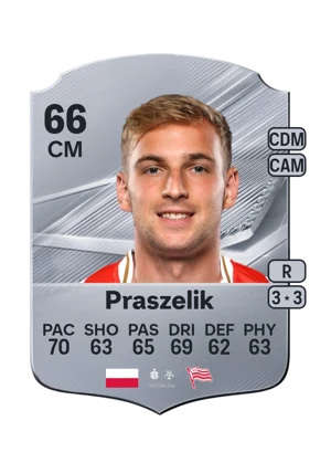 Praszelik - 66 - Rare EA FC 27 card