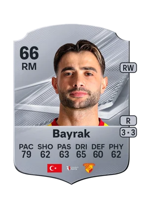Bayrak - 66 - Rare EA FC 27 card