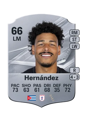 Hernández - 66 - Rare EA FC 27 card
