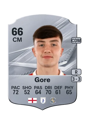 Gore - 66 - Rare EA FC 27 card