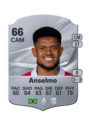 Anselmo - 66 - Rare EA FC 27 card