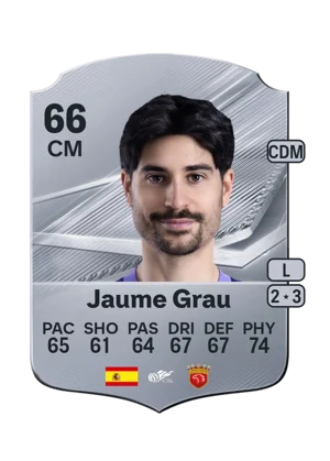 Jaume Grau - 66 - Rare EA FC 27 card