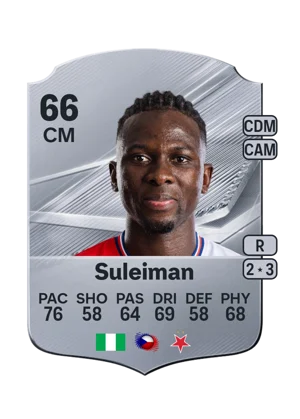 Suleiman - 66 - Rare EA FC 27 card