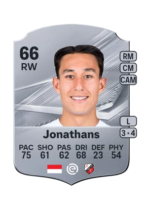Jonathans - 66 - Rare EA FC 27 card
