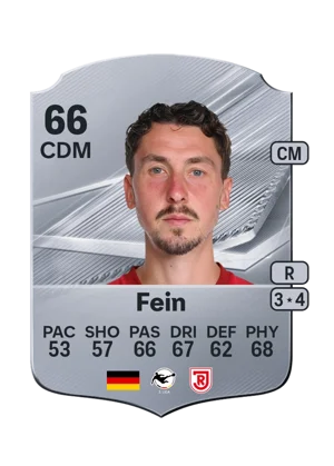 Fein - 66 - Rare EA FC 27 card