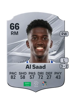 Al Saad - 66 - Rare EA FC 27 card