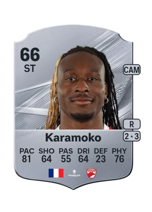 Karamoko - 66 - Rare EA FC 27 card