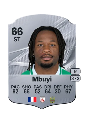Mbuyi - 66 - Rare EA FC 27 card