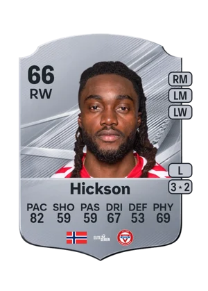 Hickson - 66 - Rare EA FC 27 card