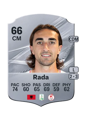 Rada - 66 - Rare EA FC 27 card