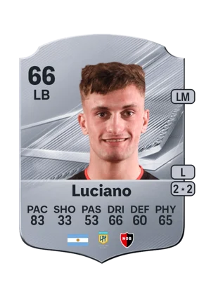 Luciano - 66 - Rare EA FC 27 card