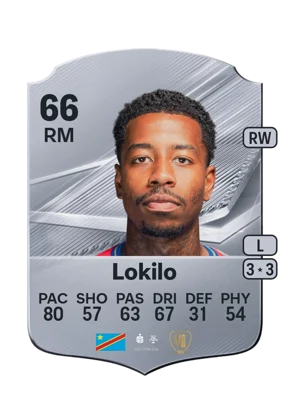 Lokilo - 66 - Rare EA FC 27 card