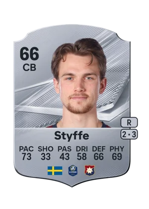 Styffe - 66 - Rare EA FC 27 card