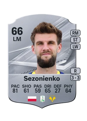 Sezonienko - 66 - Rare EA FC 27 card