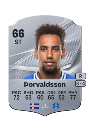 Þorvaldsson - 66 - Rare EA FC 27 card