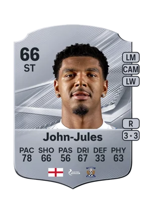 John-Jules - 66 - Rare EA FC 27 card