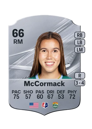 McCormack - 66 - Rare EA FC 27 card
