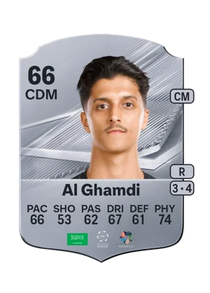 Al Ghamdi - 66 - Rare EA FC 27 card