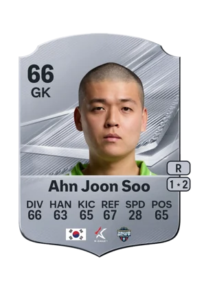 Ahn Joon Soo - 66 - Rare EA FC 27 card