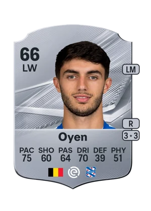 Oyen - 66 - Rare EA FC 27 card