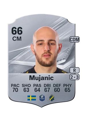 Mujanic - 66 - Rare EA FC 27 card