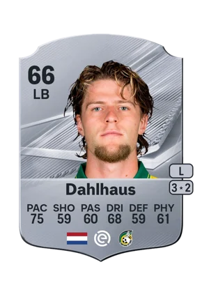 Dahlhaus - 66 - Rare EA FC 27 card