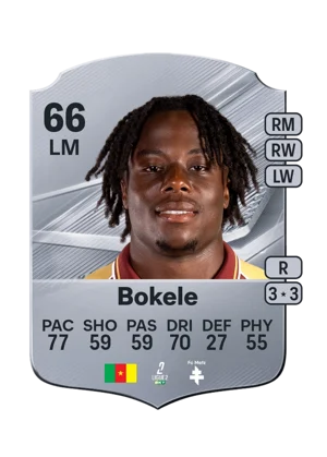 Bokele - 66 - Rare EA FC 27 card