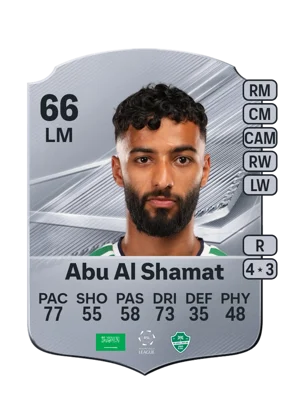 Abu Al Shamat - 66 - Rare EA FC 27 card