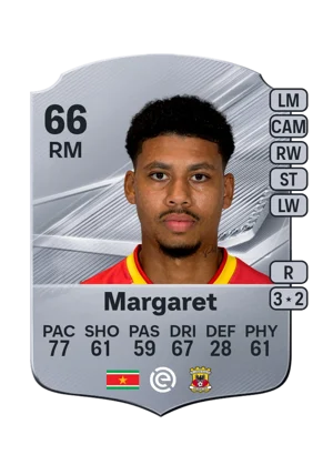 Margaret - 66 - Rare EA FC 27 card