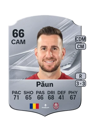 Păun - 66 - Rare EA FC 27 card