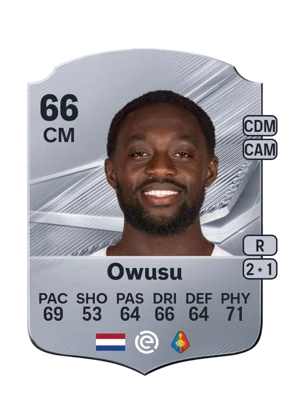 Owusu - 66 - Rare EA FC 27 card