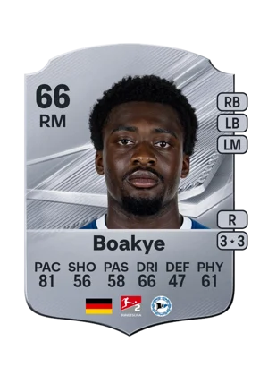 Boakye - 66 - Rare EA FC 27 card