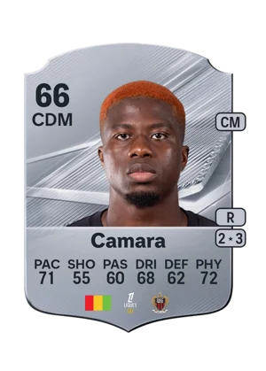 Camara - 66 - Rare EA FC 27 card